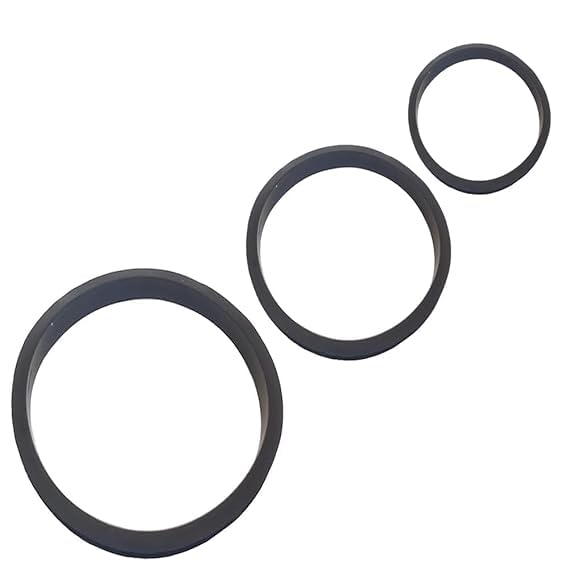 PMW -Mixer Grinder-Jar gaskets Fits-Phillips_ Preethi & More Mixer Brands.. Sales Package Contains 1U Small(8.5cm) Gasket, 1U Medium(11cm) Gasket, 1U Big(12.8cm) Gasket- (Material-Rubber)-image-30