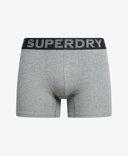 Superdry Boxer Triple Pack Hombre calzoncillos de algodón elástico cómodos 5