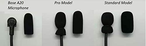 Three (3) Replacement windscreen for Bose/David Clark/Lightspeed/Crystal Mic