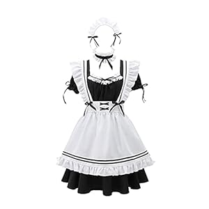 THAT NIGHT Dames meid kostuum Japanse Cosplay meid uniform,Leuke Lolita Plus Size meid outfit,Sexy Womens gangster pak