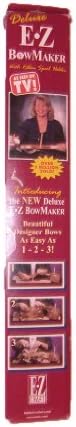 Deluxe E-Z BowMaker - Bow Making Tool - Crafting Bowmaker - Professional Designer Bow Maker