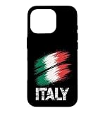 Custodia per iPhone 16 Pro Italia Bambini Ragazzi Ragazze Uomo Donna Italiano