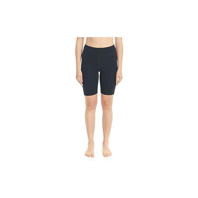 ESTEEZ-High-Waisted-Cotton-Leggings-for-Women-Full-Length-Capri-Biker-Shorts-Shorts