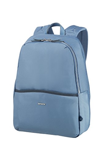 SAMSONITE Nefti: Backpack 14.1  Mochila Tipo Casual  41 cm  15 Liters  Azul  Moonlight