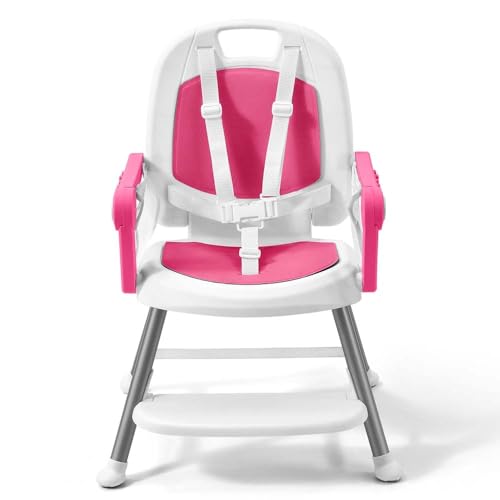 Cadeira de Alimentação Berry 3 em 1 Rosa Multikids Baby - BB390