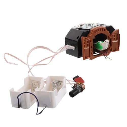 Holibanna Meccanismo Orologio Da Parete a Cucù Silenzioso Al Quarzo,