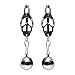Master Series Deviant Monarch Weighted Nipple Clamps