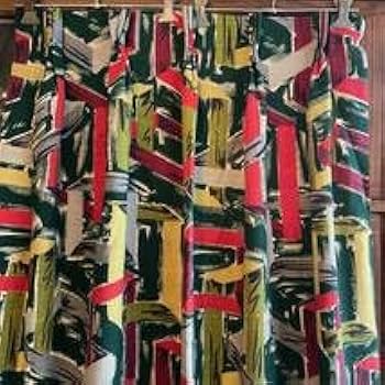 Amazon.co.jp: 50s アメリカアンティーク ミッドセンチュリー生地