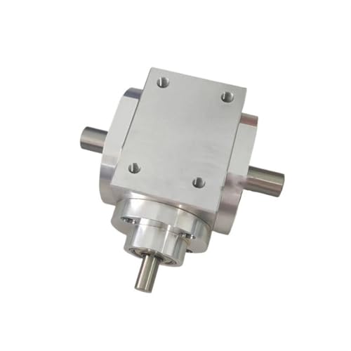 Angle Steering 1:2 Commutator Right Angle Drive Reversing Gearbox 12mm Dual Output Shaft 90 Degree Bevel Gear Driver Steering Gearbox Driving Change