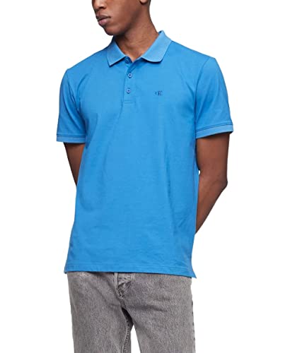 Calvin Klein Men's Relaxed Fit Crewneck T-Shirt, Vallarta Blue, Small #TOP14