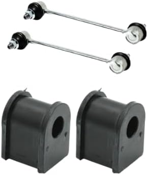 2 Rear Stabilizer Sway Bar End Link + 2 Bushing For 1991-1996 Toyota Camry XV10 4-Door Sedan