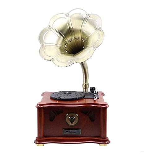 Tourne-Disque, boîte à Musique héritage Vintage Classique décoration de la Maison rétro Antique Gramophone phonographe Platine Vinyle Vie intéressante - Les Beatles, Paul McCartney, John Lennon, RIngo Starr, George Harrison Tourne-Disque, boîte à Musique héritage Vintage Classique décoration de la Maison rétro Antique Gramophone phonographe Platine Vinyle Vie intéressante