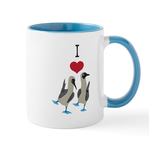 CafePress Blue Footed Boobies 3 Day Tea Mug 11 oz (325 ml) Ceramic Coffee Mug