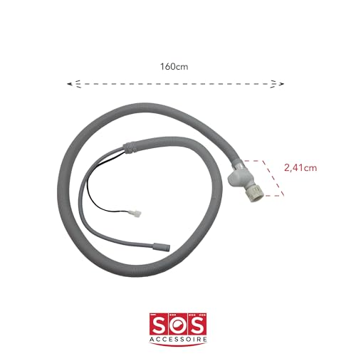 SOS Accessoire Tuyau d'alimentation Aquastop pour Lave-vaisselle 482000023524, C00372679 ARISTON HOTPOINT, BAUKNECHT, IGNIS, INDESIT, SCHOLTES, WHIRLP – vue 2