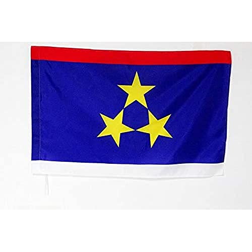 AZ FLAG, Autonomous Province of Vojvodina Flag, 2x3 Ft, Vojvodina Banner with Sleeve, 100% Polyester, Fade Resistant