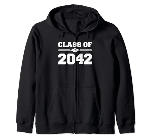 Class Of 2042 Grow With Me First Day Of School Graduate 2042 Sudadera con Capucha