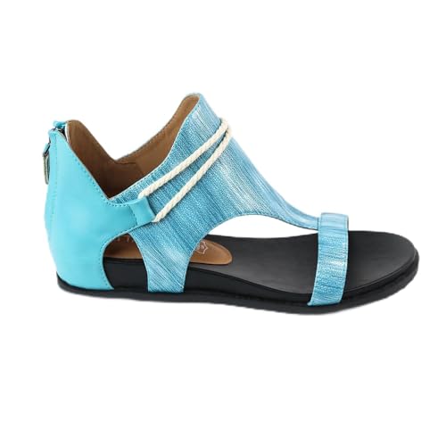 CHATTAWAK 13joyTurquoise ise37, Sandalia Mujer, Turquesa, 37 EU