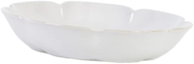 Luxshiny 1 Peça De Forno De Vidro Assadeira De Cerâmica Assadeira De Vidro Grelhar Mesa Assadeira Para Forno Prato De Pizza De Cerâmica Prato De Torta De Frutas De Cerâmica Prato De