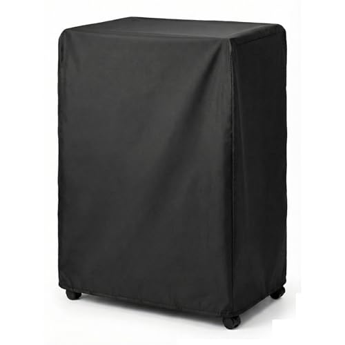 WOMACO Universal Rollaway Bed Cover, Folding Storage Cover Protector (Black, Twin / 38 Inch)