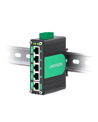 LINOVISION 産業用8ポートフルギガビットPOE Amazon.com: LINOVISION Industrial 8-Port Full Gigabit POE++
