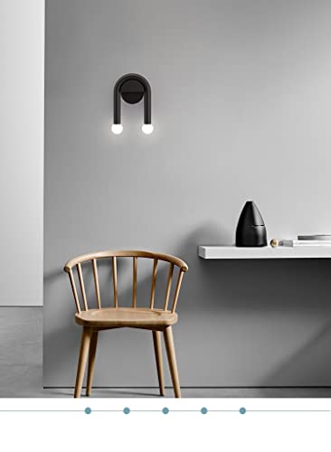 MESKEL Lámpara de pared moderna con tecnología LED para iluminación interior 3