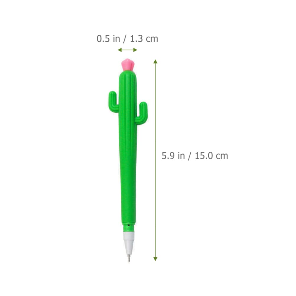NUOBESTY Penne Gel Cactus 25 Pezzi in Argilla Polimerica per Studenti