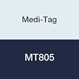 MEDI-TAG MT805 Flags and Tags, Removable, 1-11/16' x 1', Yellow (Pack of 50)