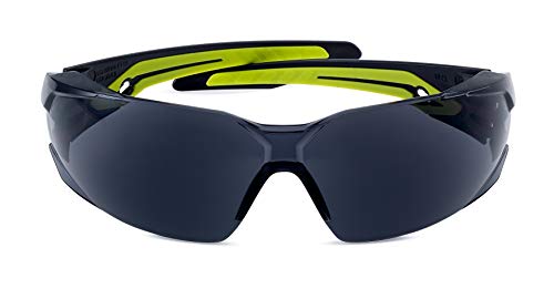 bollé Safety SILEX SILEXPPSF with PLATINUM Smoke Grey Lenses Protecting against UVA, UVB, Solar Radiation, Fog, and Scratch. Equipped with FLEX 160 Temples to Reduce Pressure Points., one size2