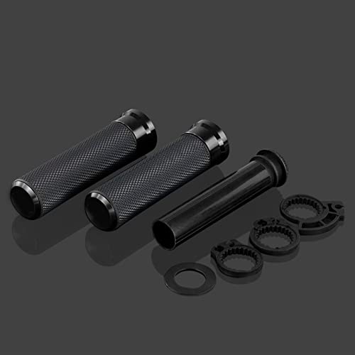 Poignées moto Kawasaki Z H2 anti vibration et glissement avec embouts de guidon CNC 2019-2021