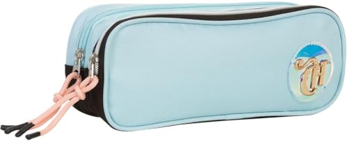 Estojo Duplo, Sestini, Capricho, Candy, Tecido, Blueberry