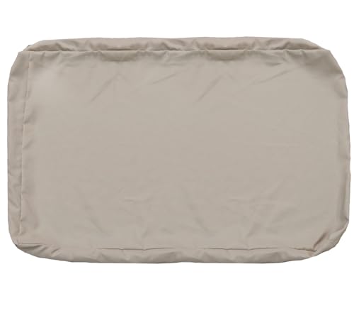 FLYMEI Patio Cushion Covers 48x24x5, Beige, 1Packs