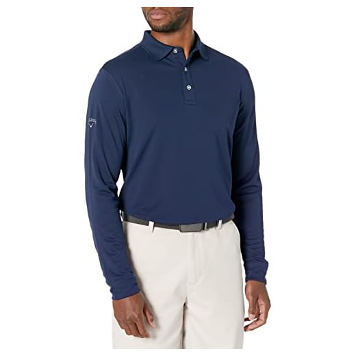 Callaway Men's Long Sleeve Golf Polo