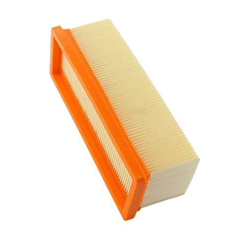 MCHNIC Flachfaltenfilter Filter für Kärcher 2501, 2501 TE, 2601 plus, 2701, 2701TE, 2801, 2801 plus, 3001, SE 2001, SE 3001, SE 5100, SE 6100 Ersetzt für 6.414-498.0