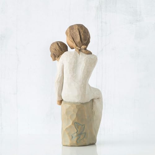 Figurine Enesco Mère et Fille en résine : sublimez votre table de chevet ou buffet