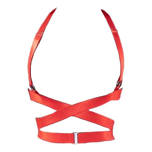 [FateMaster] セクシー 束縛ベルト ランジェリー 柔らかい SM 拘束ロープ 大人用 過激 ボンテージ束縛 縄 ひも セクシー下着 ストラップ 束縛コスプレ メンズ レディース ハーネス衣装 調教 チェストハーネス レオタード - 画像1