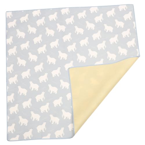 Tapis d'éveil pour garçons et filles en fibre de polyester durable