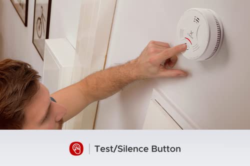 X-Sense Smoke Alarm for Home, 10-Year Battery Fire Alarm, LED Indicator & Silence Button, Smoke Detector Battery Operated, Conforms to EN 14604 Standard, SD11 - Image 6