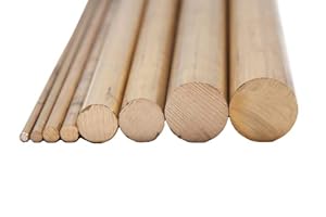 Evek Messing Rundstange 21mm Stab 0.2 Meter