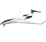 Limitada a 300 unidades por todo el mundo: La verdadera restauración de 1/200 Escala El modelo terminado del avión de negocios Gulfstream G650, el tamaño de 6inch x 6inch, es una buena elección para aquellos que al igual que los aviones militares, decoraciones para el hogar y regalos.