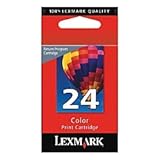 Lexmark #24 Color Return Program Print factory (OEM) Cartridge 18C1524