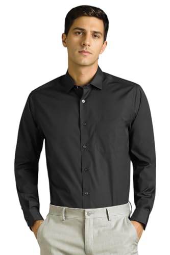Image of Louis Philippe Men's Solid Classic Fit Shirt