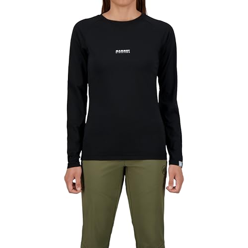 [マムート] QD ロゴ プリント ロングスリーブ Tシャツ アジアンフィット ウィメンズ/QD Logo Print Longsleeve T-shirts AF Women 1016-01040