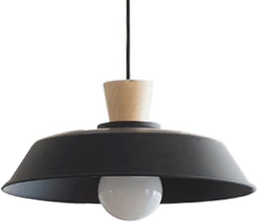 CHENKUI CHENKUI Moderne Koffiebar Hanglamp, GEEN Lamp Houten Patroon Minimalistische Stijl Plafond Hanglamp Energiezuinige E27 Plafond Verstelbare Kroonluchter voor Keukeneiland, Eetkamer, Woonkamer