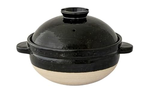 長谷園 伊賀焼 かまどさん 土鍋 3合炊き 直径24cm×高さ18cm 日本製 レシピ しゃもじ付 直火専用 炊飯 ご飯 ギフト[ngtn0001]
