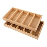 Yardenfun 2 piezas Organizador de Gafas de Sol de Madera Estante de Almacenamiento con Compartimentos para Gafas para Exhibición Hogar y Tienda