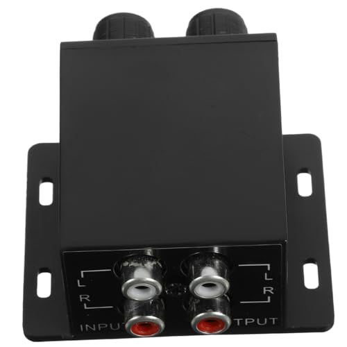 PACKOVE Bass Knob Volume Controller for Car Amplifier Audio Adapter Tone Control