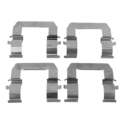 KIMISS Front Brake Pad Clips BPF1776A Brake Pad Fitting Clip ABS Metal Front Left Right Brake Pad Shim Clip for VAUXHALL INSIGNIA 2008‑2015