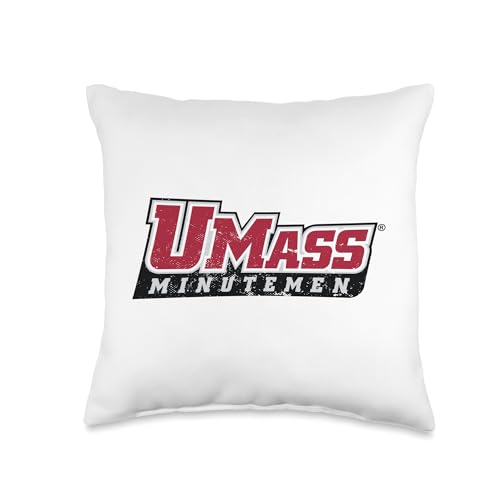 UMass Minutemen | Official NCAA Merch | NCAFUMS004 Throw Pillow