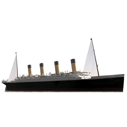 Amazon.com: H27001 RMS Titanic Cardboard Cutout Standup : Home