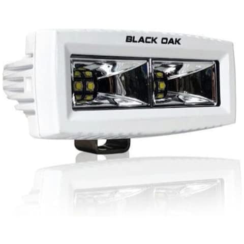 BLACK OAK Esparcidor marino de luz LED de 40W y 120 grados, IP69K Cover